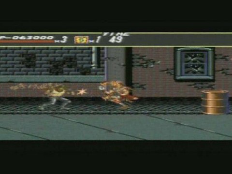 (SIX-K) streets of rage sur megadrive