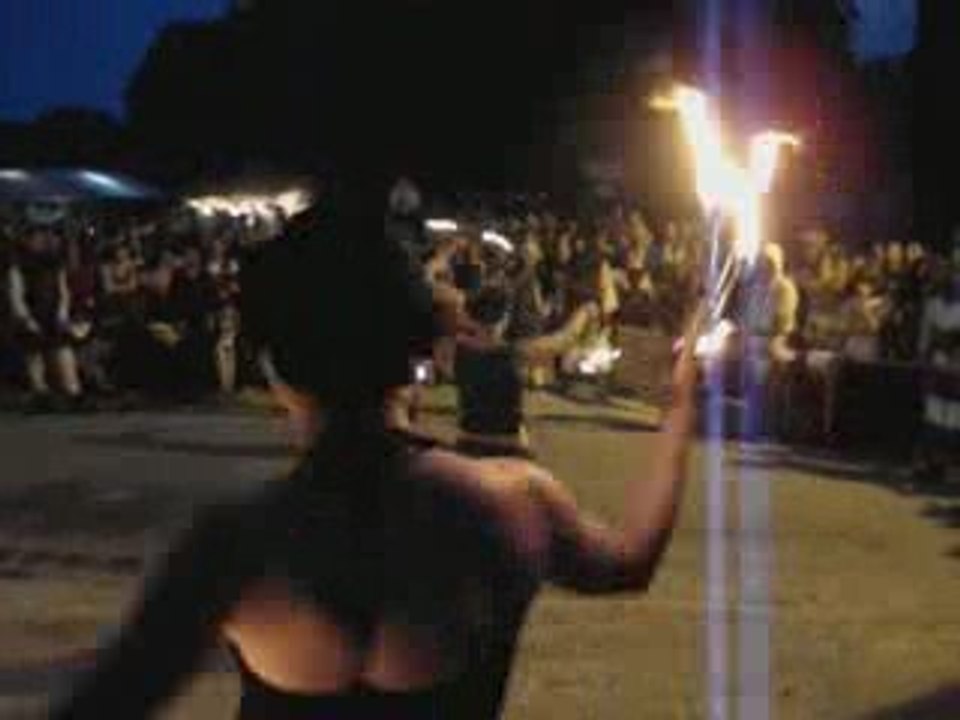 Médiévales de Provins 2009 - Spectacle de feu