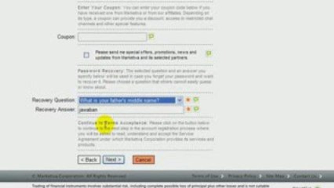 Account forex gratis!