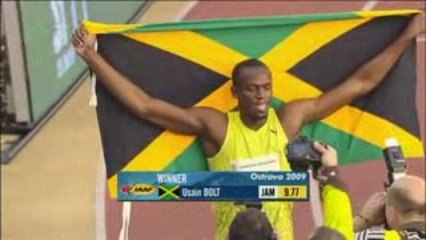 Usain Bolt 9.77s Ostrava 2009