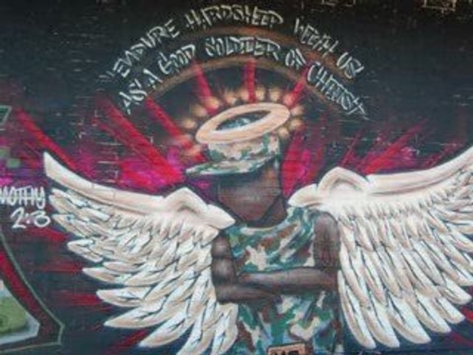 MESHAK"a la massoud"Gospelrapgraffiti2