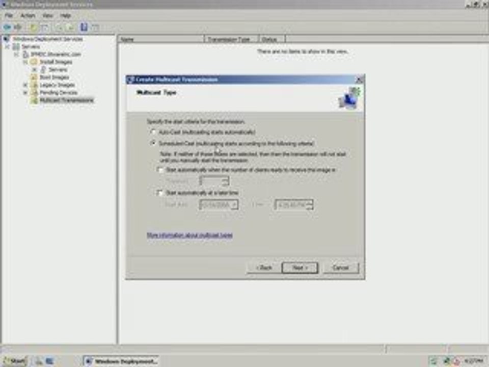 Use Multicast Transmission to Deploy Multiple Clients