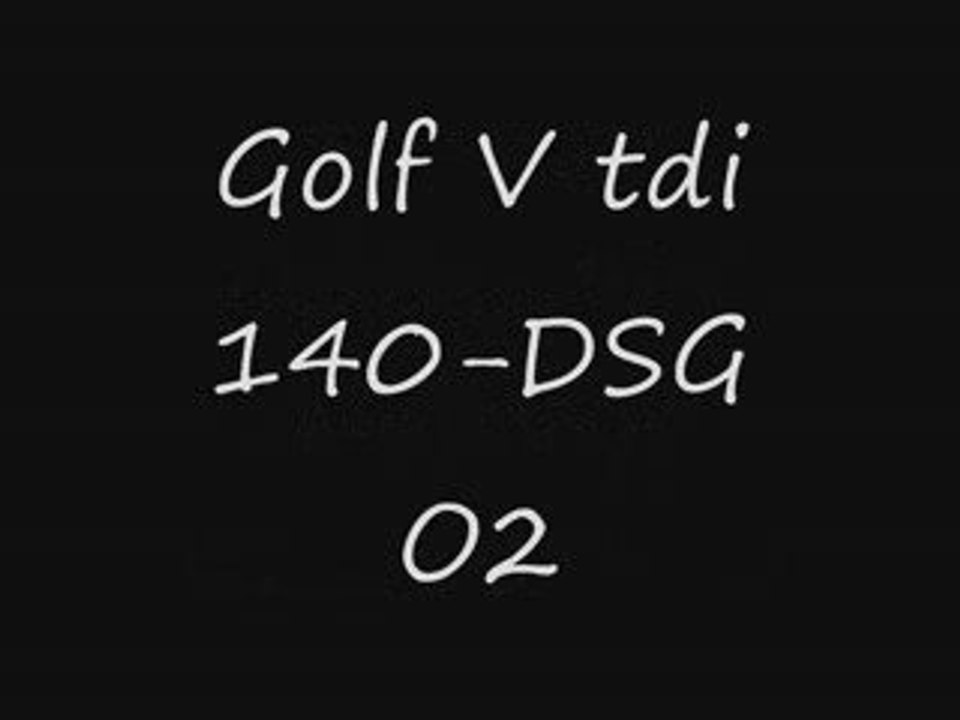 Test Golf 5 tdi 140 dsg  O2programmation