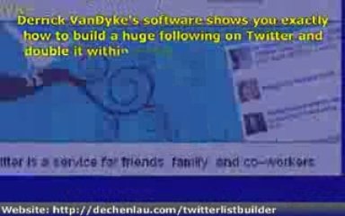 Twitter List Builder Review - Get Thousands of Twitter Follo