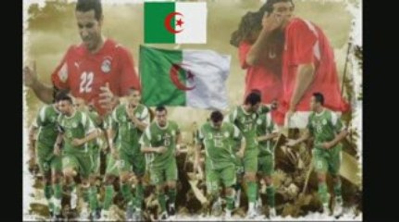 Algérie 3 - Égypte 1 . Vidéo clip