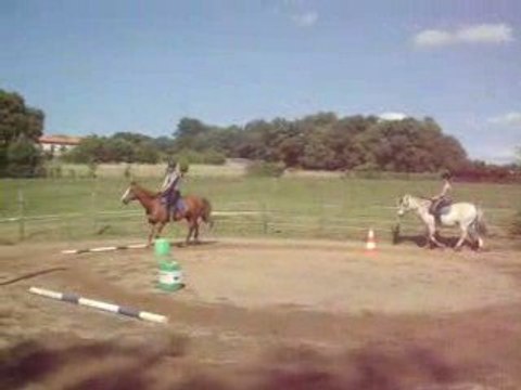 Reprise de Dressage du 17/06/09 Moi et Tucker