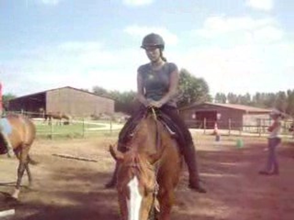 Reprise de Dressage du 17/06/09 Adèle et Hilda
