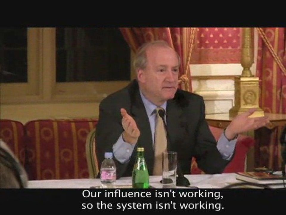 Hubert Vedrine's lecture
