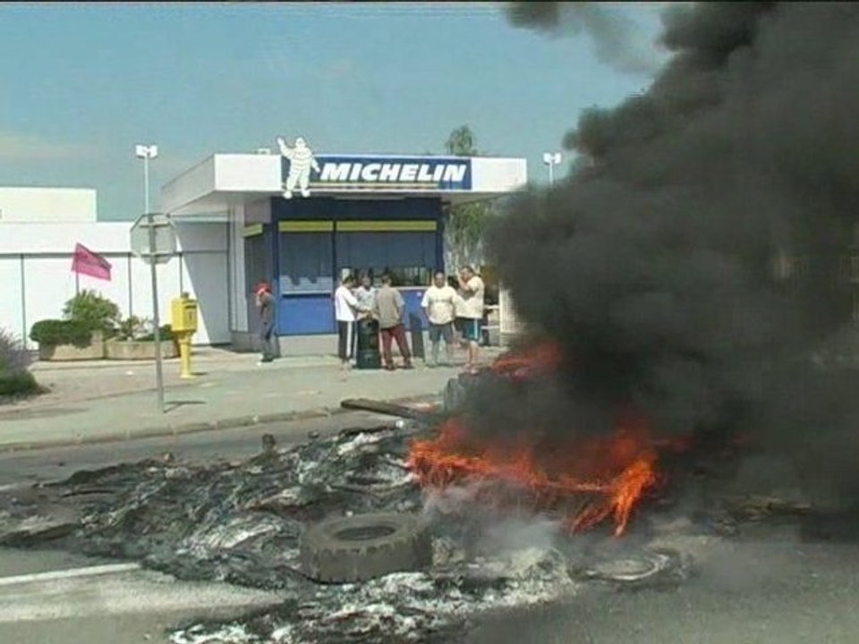 BLOCAGE DE MICHELIN A BLANZY