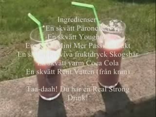 Pimp Ma Food - Real Strong Drink (RSD)
