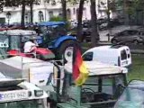 Manifestation agricole: les tracteurs entrent dans Bruxelles