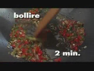 Struzzo al basilico e spaghetti di riso