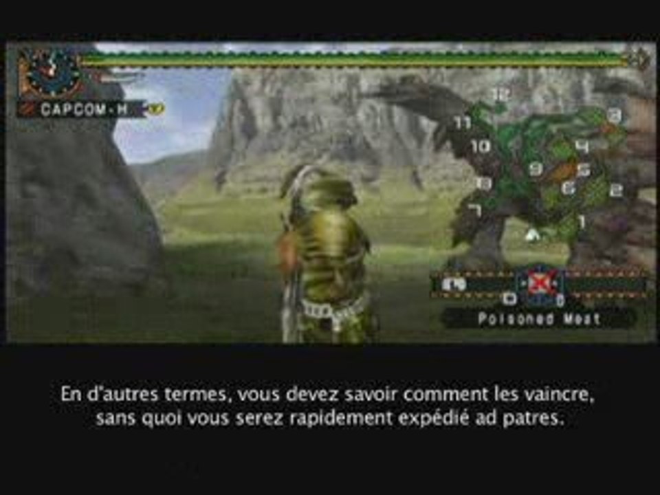 Monster Hunter Freedom Unite Tutorial 4 français