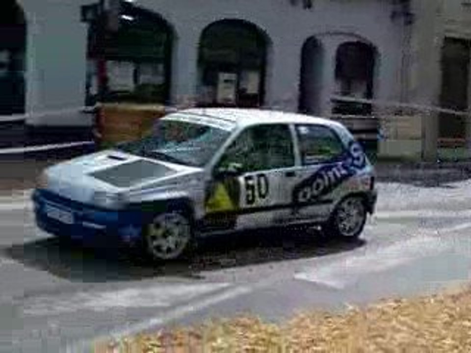Josse clio slalom hirson,trop beau passage