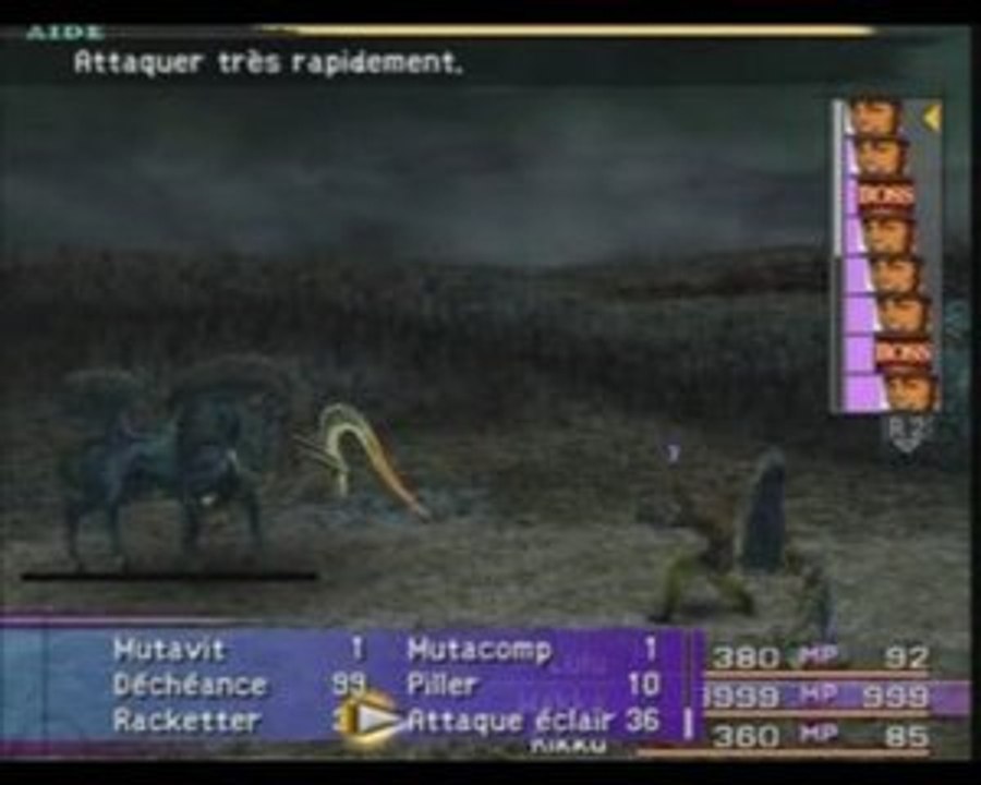FF10 Wakka Solo - Ixion Purgateur sans HP Extra