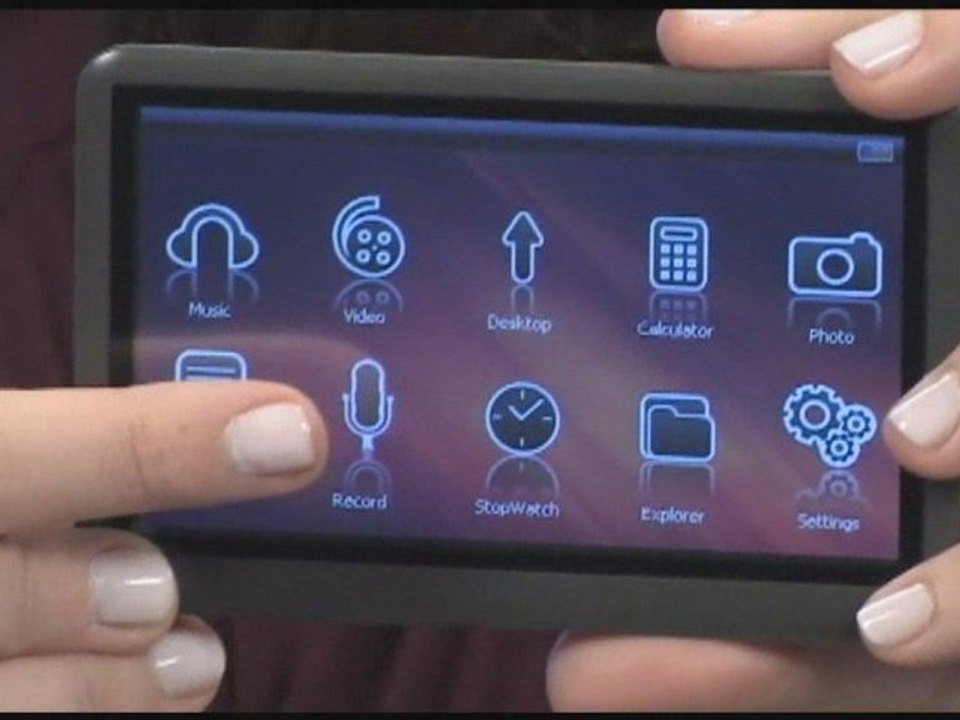 Mach Speed Trio  8GB Touch Screen MP4/MP3 Player