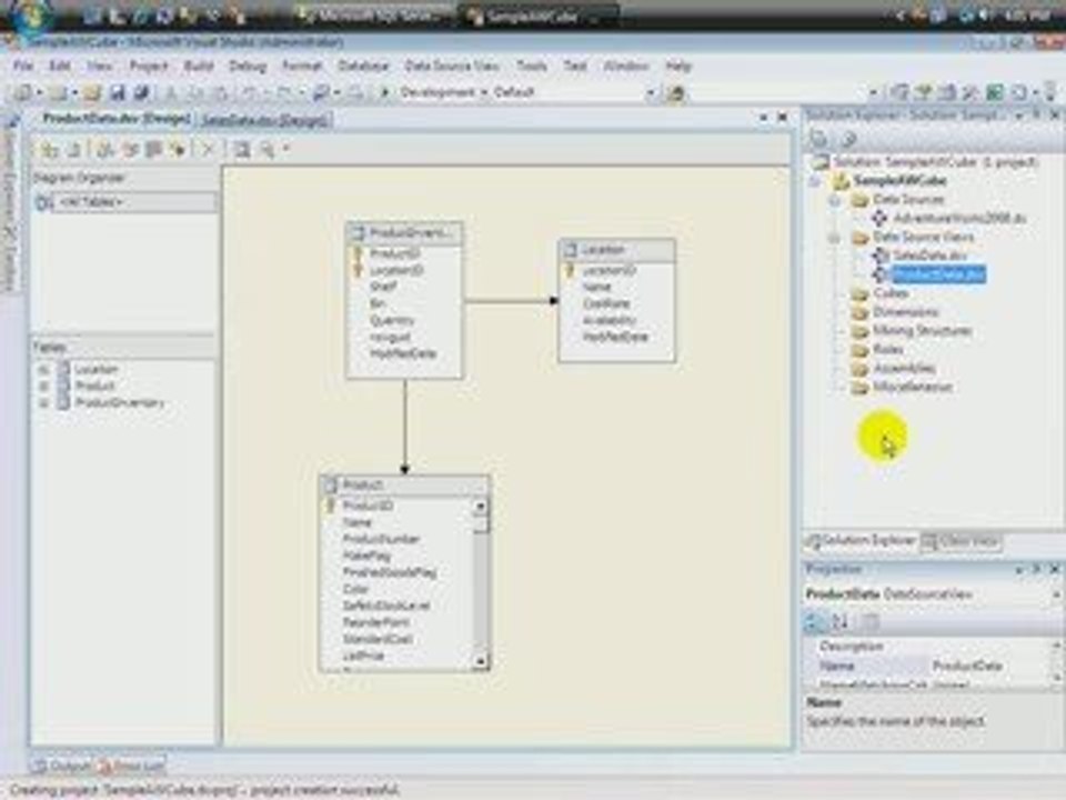 Create & Publish a Data Cube for SQL Server Analysis Server