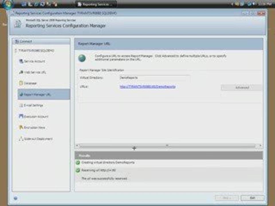 Configure a Report Portal in SSRS