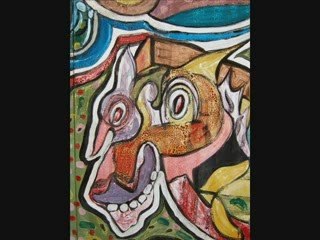 peintures sur les murs de la ville