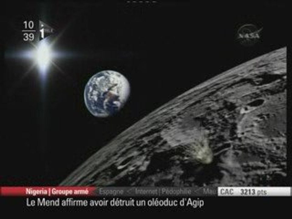 LRO prépare le retour de l'homme sur la Lune