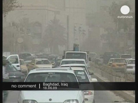 Tempête de sable en Irak