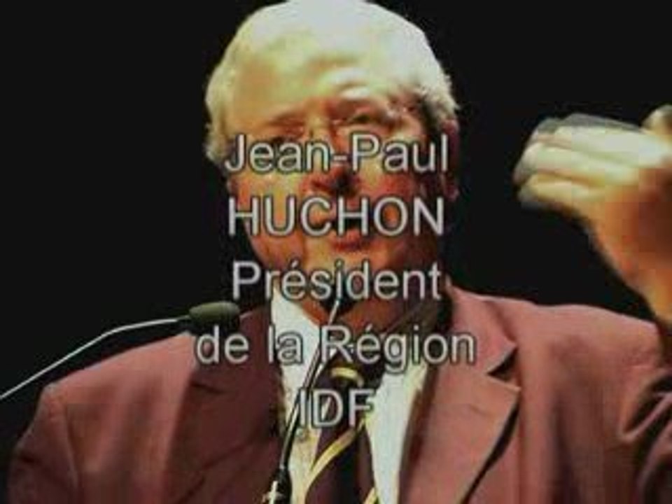 Jean-Paul Huchon discours 25 Mai 2009