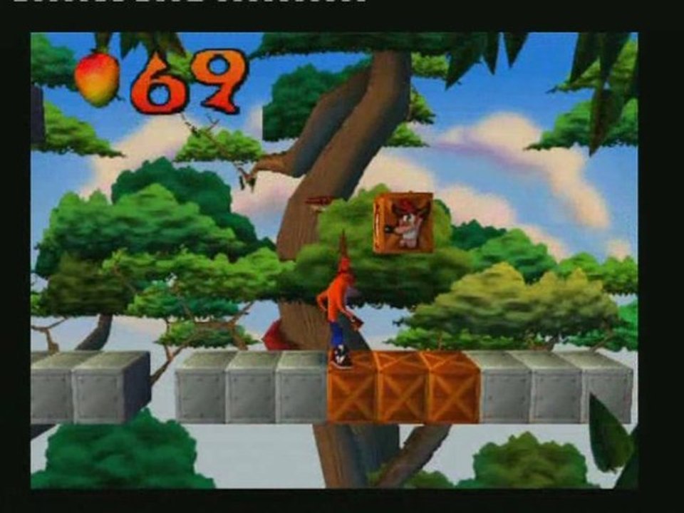 Videotest Crash Bandicoot (PSX)