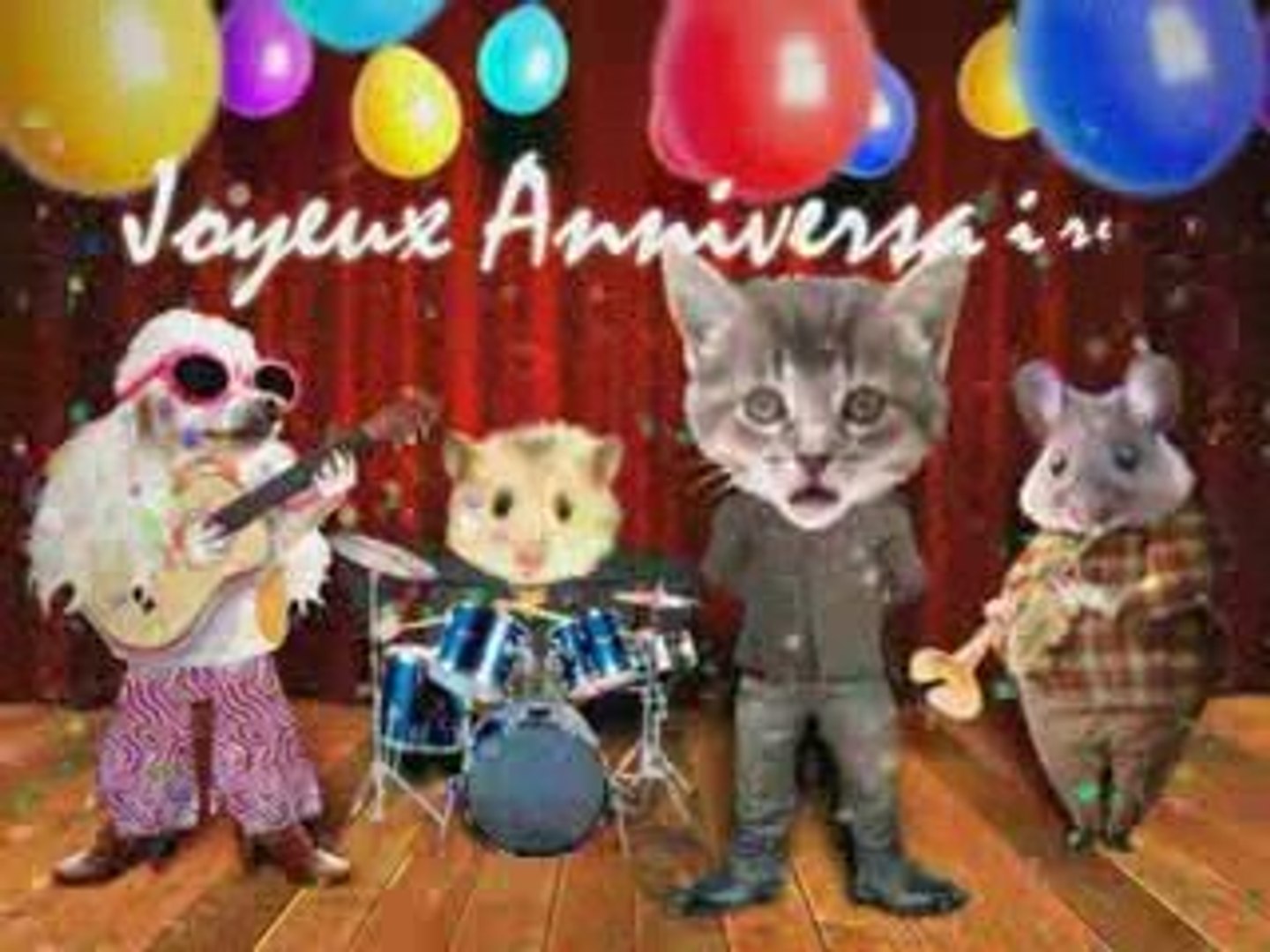 carte anniversaire chanson, image size:1440x1080