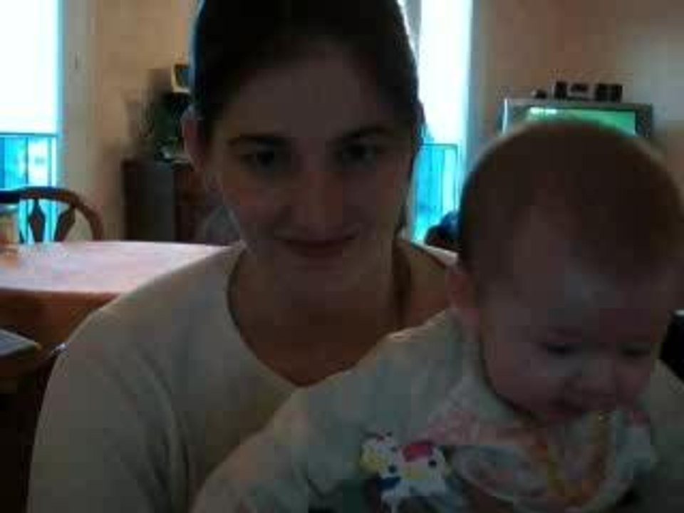 solene avec sa maman qui fait des bruits