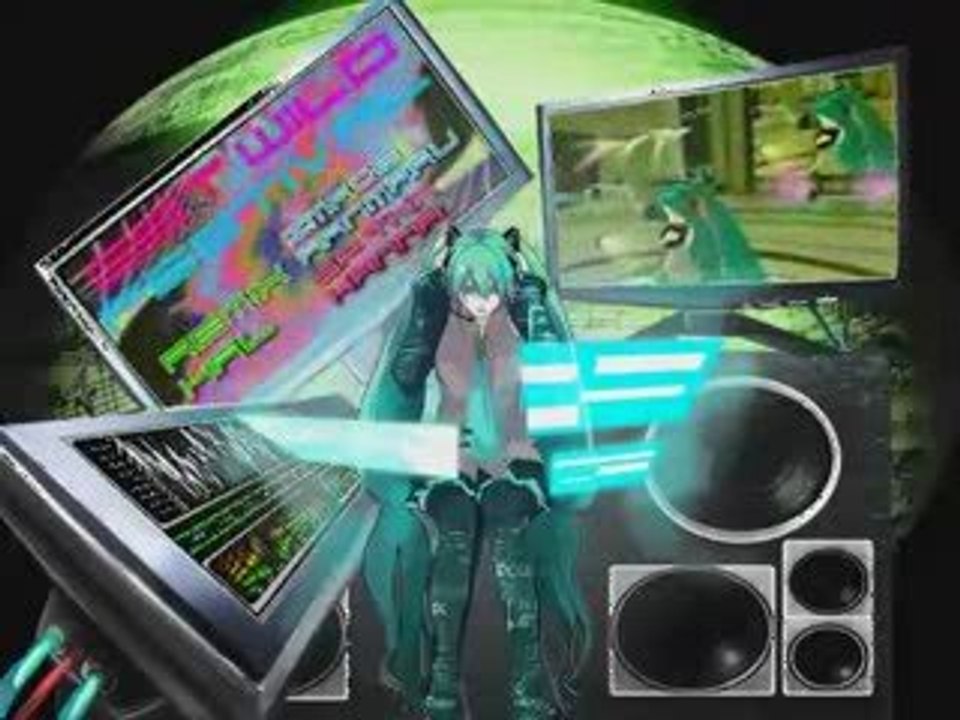 [vocaloid] miku hatsune get wild