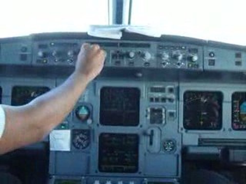 Passage dans la couche en A320