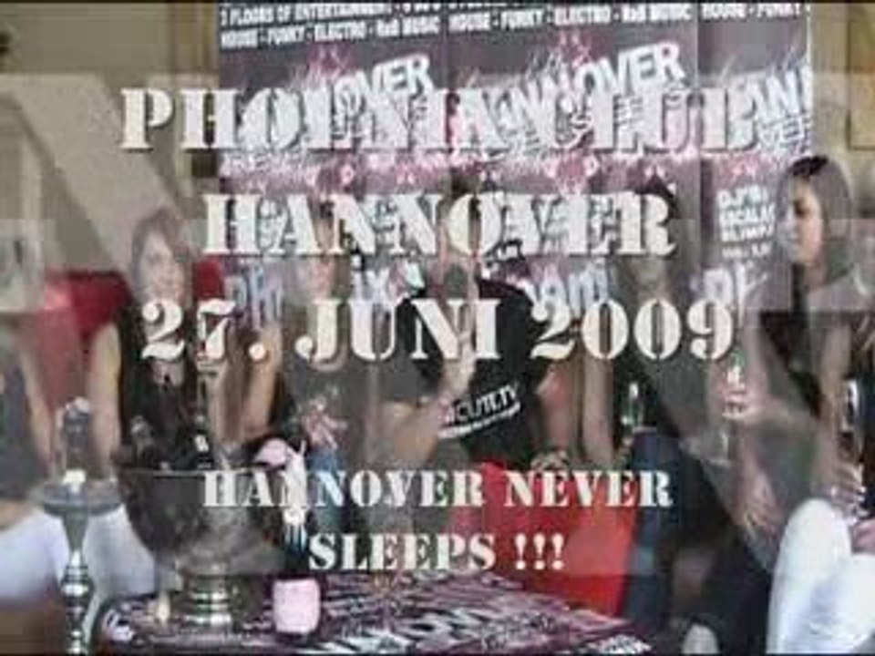 unicutt tv hannover never sleeps @ phoenix club 27. juni 200