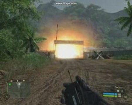 explosion et gravité dans crysis