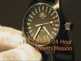 H3 Tactical Real 24 hour tritium watch
