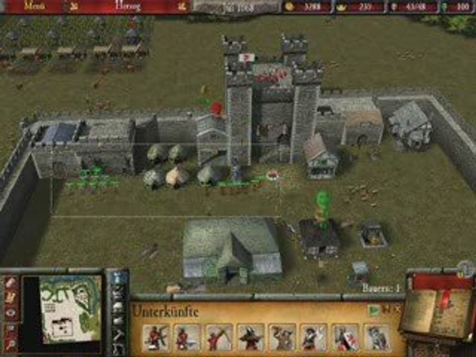 Stronghold 2  video (gameplay)