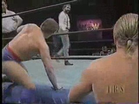 Blue Bloods vs. Bunkhouse Buck/Dick Slater-WCW Tag Titles