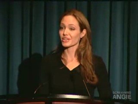 ANGELINA JOLIE * JOLIE MARKING FOR WORLD REFUGEE DAY EVENT *