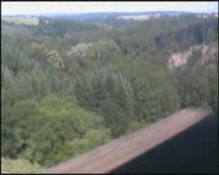 Viaducs entre Guéret et Gannat depuis le corail intercités