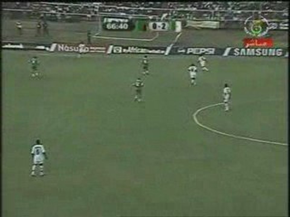 LE DEUXIEME BUT DE RAFIK SAIFI  Algérie 2 - Zambia 0