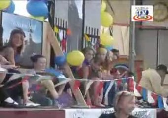 Carnival parade preparations