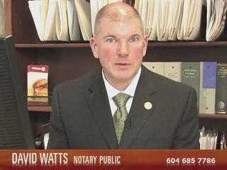 David Watts - Downtown Vancouver Notary Public