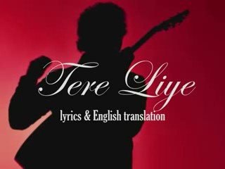 Navin Kundra - Tere Liye [With Lyrics]