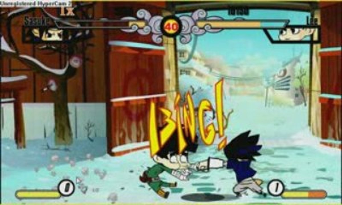 sasuke vs lee