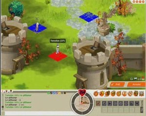 sacrieur lvl 16 vs ecaflip lvl 27 ^^ video