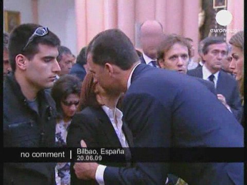 Funérailles d'Eduardo Garcia Pulles à Bilbao