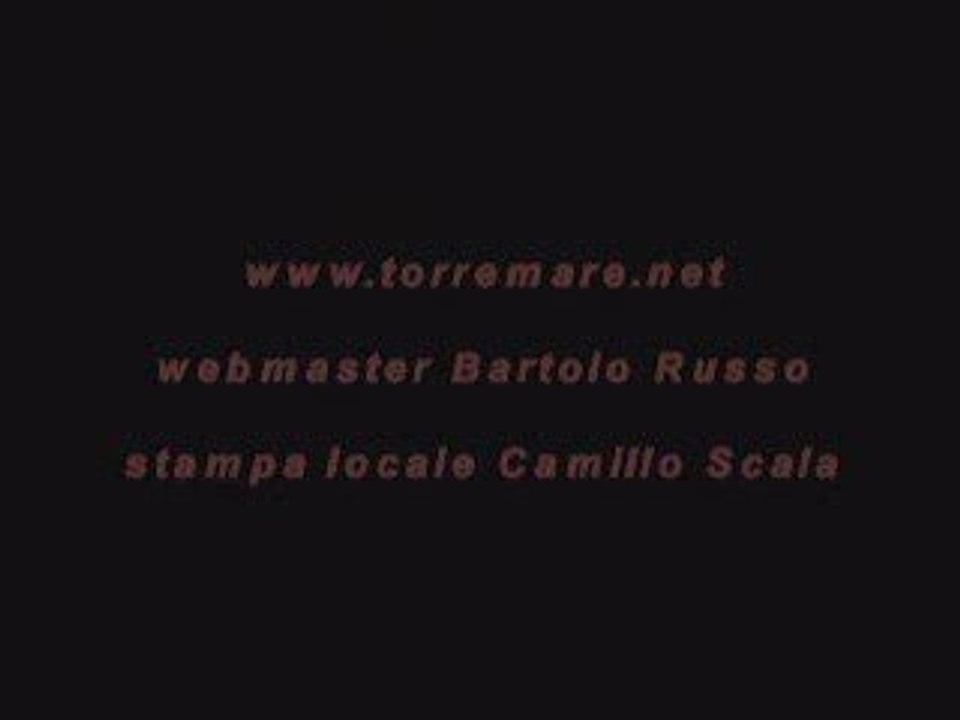 torre del greco di notte