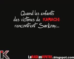 Les enfants des victimes de Karachi rencontrent Sarkozy