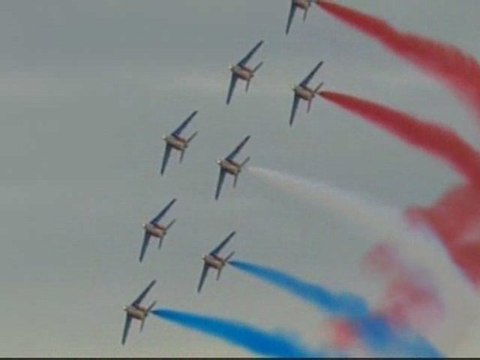 La patrouille de France au salon du Bourget