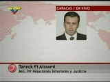 Ministro El Aissami informa detención de capo italiano