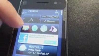 Nokia N97 - Essai du navigateur internet